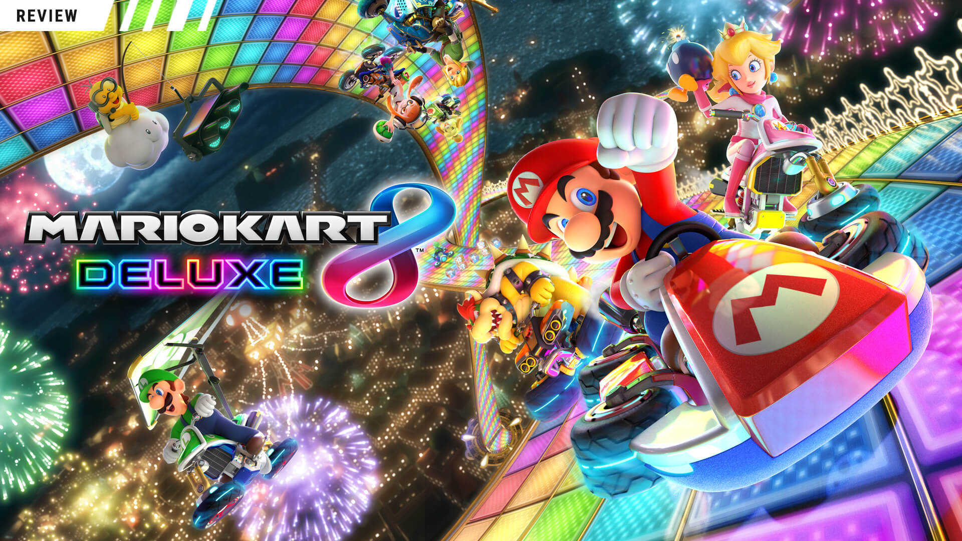 Titelbild zu Mario Kart 8 Deluxe von Nintendo für die Switch