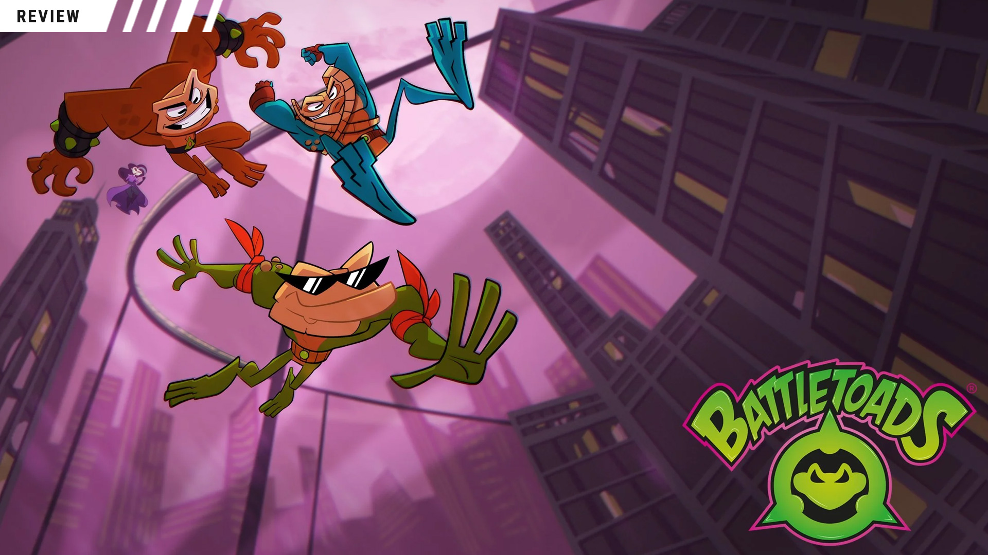 Titelbild zum Reboot von Battletoads von Dlala Games und Xbox