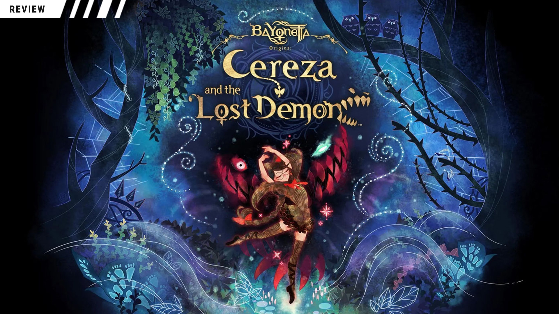 Titelbild zu Bayonetta Origins: Cereza and the Lost Demon von Platinum Games für Nintendo Switch