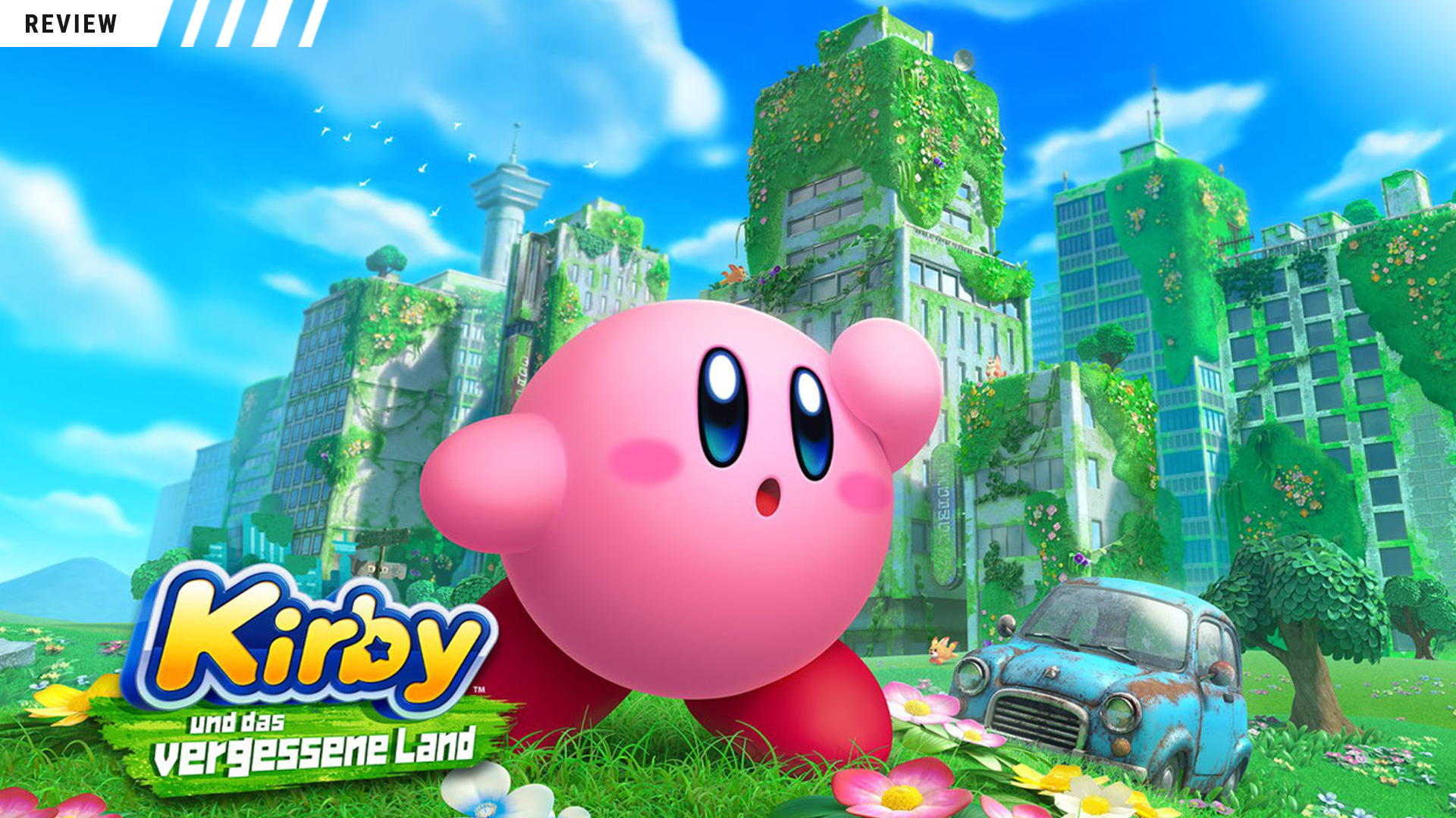 Titelbild zu Kirby und das vergessene Land von HAL Laboratories für Nintendo Switch