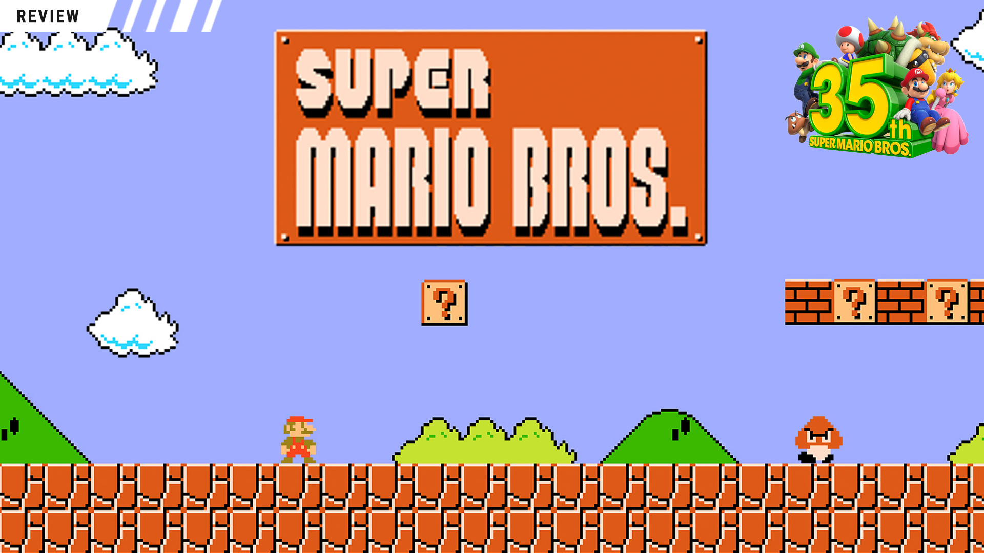 Titelbild zu Super Mario Bros. für NES von Nintendo