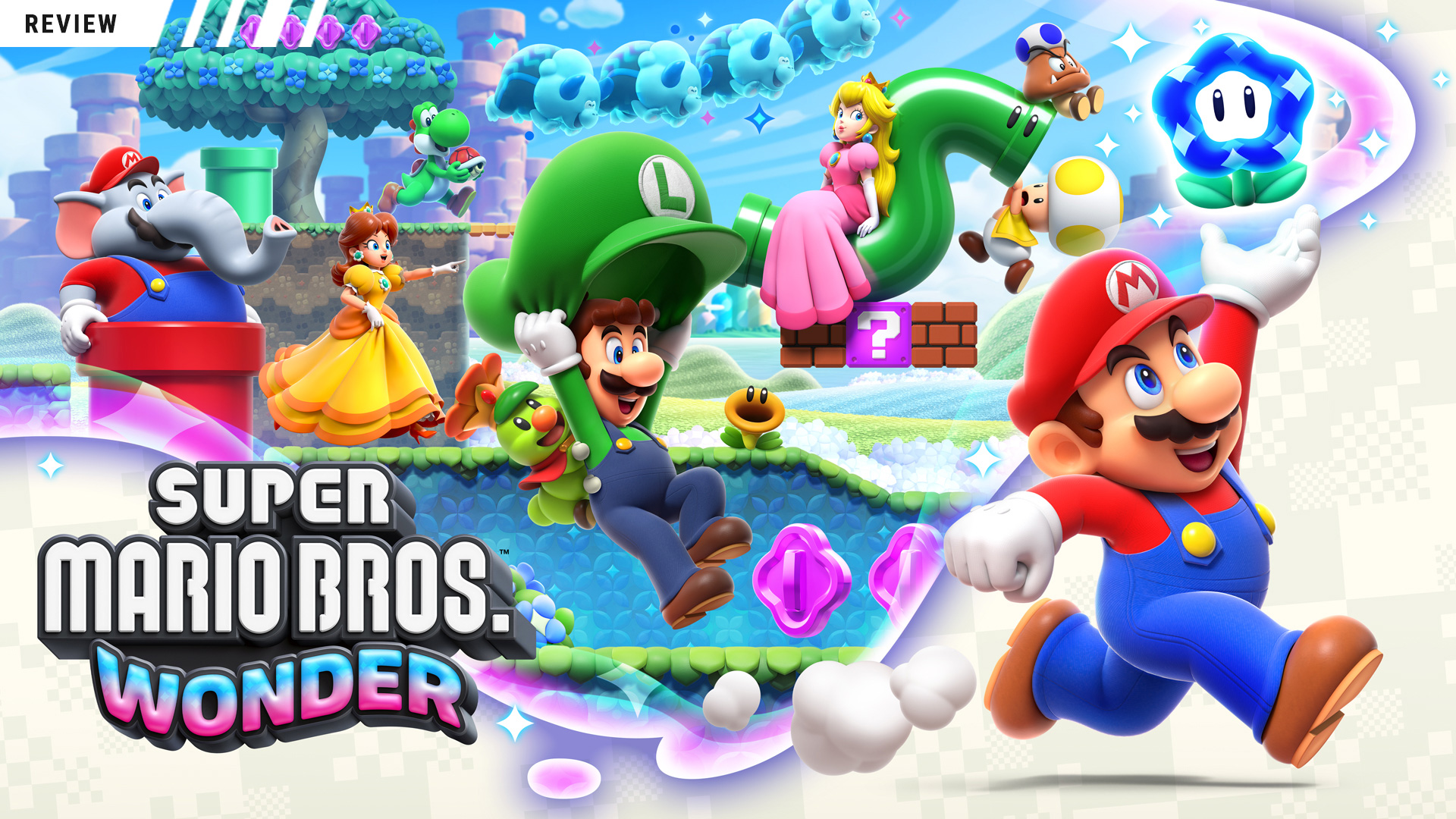 Titelbild zu Super Mario Bros. Wonder für Nintendo Switch