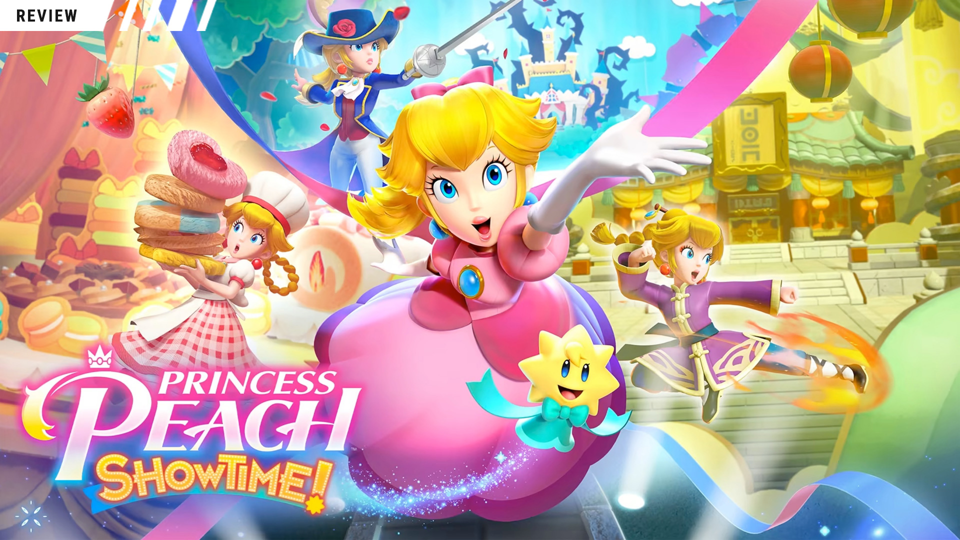 Titelbild zu Princess Peach: Showtime! von Good-Feel für Nintendo Switch