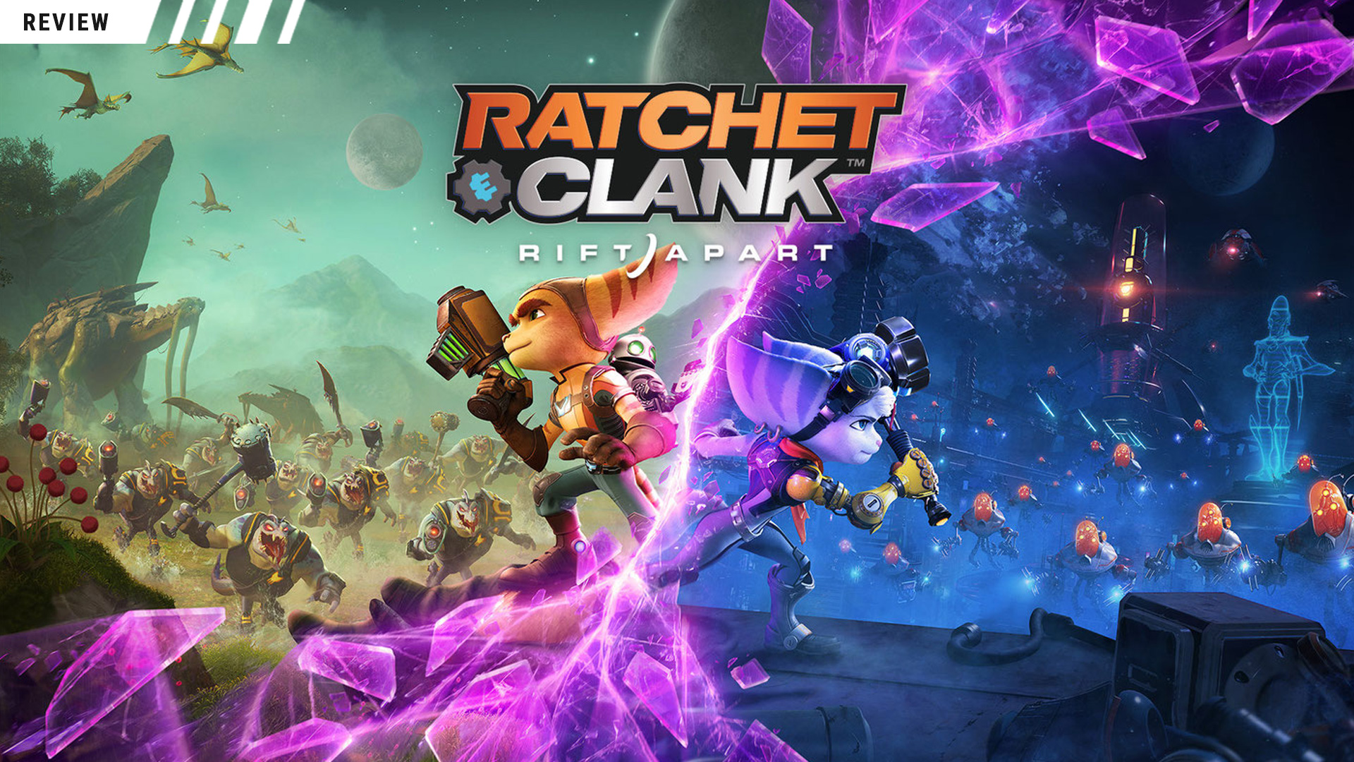 Titelbild zu Ratchet & Clank: Rift Apart von Insomniac für PlayStation 5