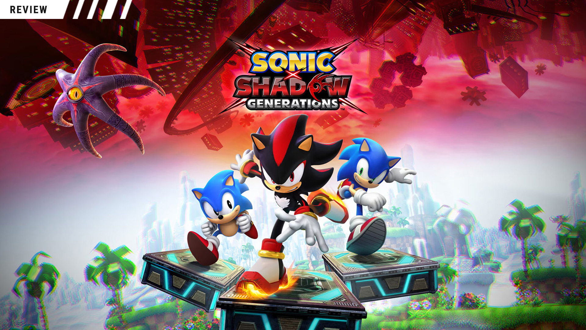 Titelbild zu Sonic X Shadow Generations von Sonic Team und Sega