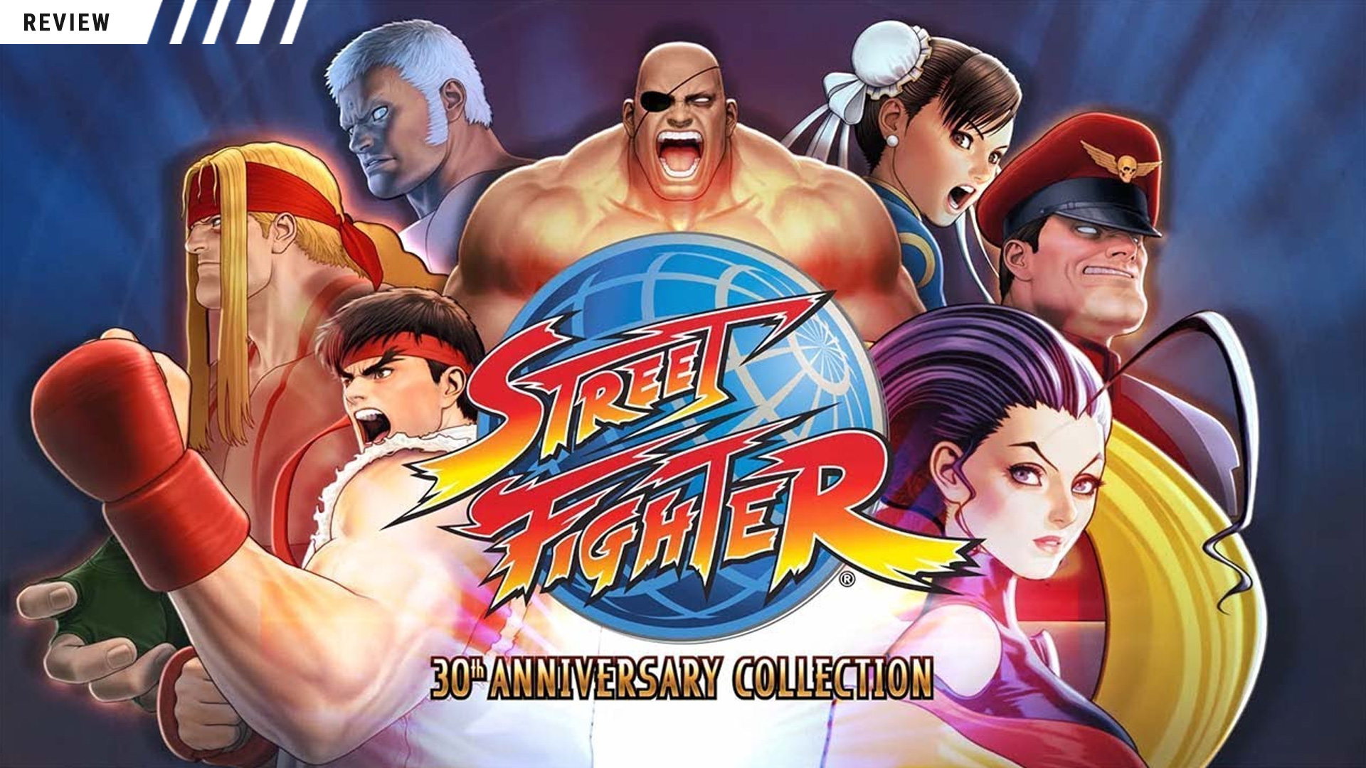Titelbild zur Street Fighter 30th Anniversary Collection von Capcom
