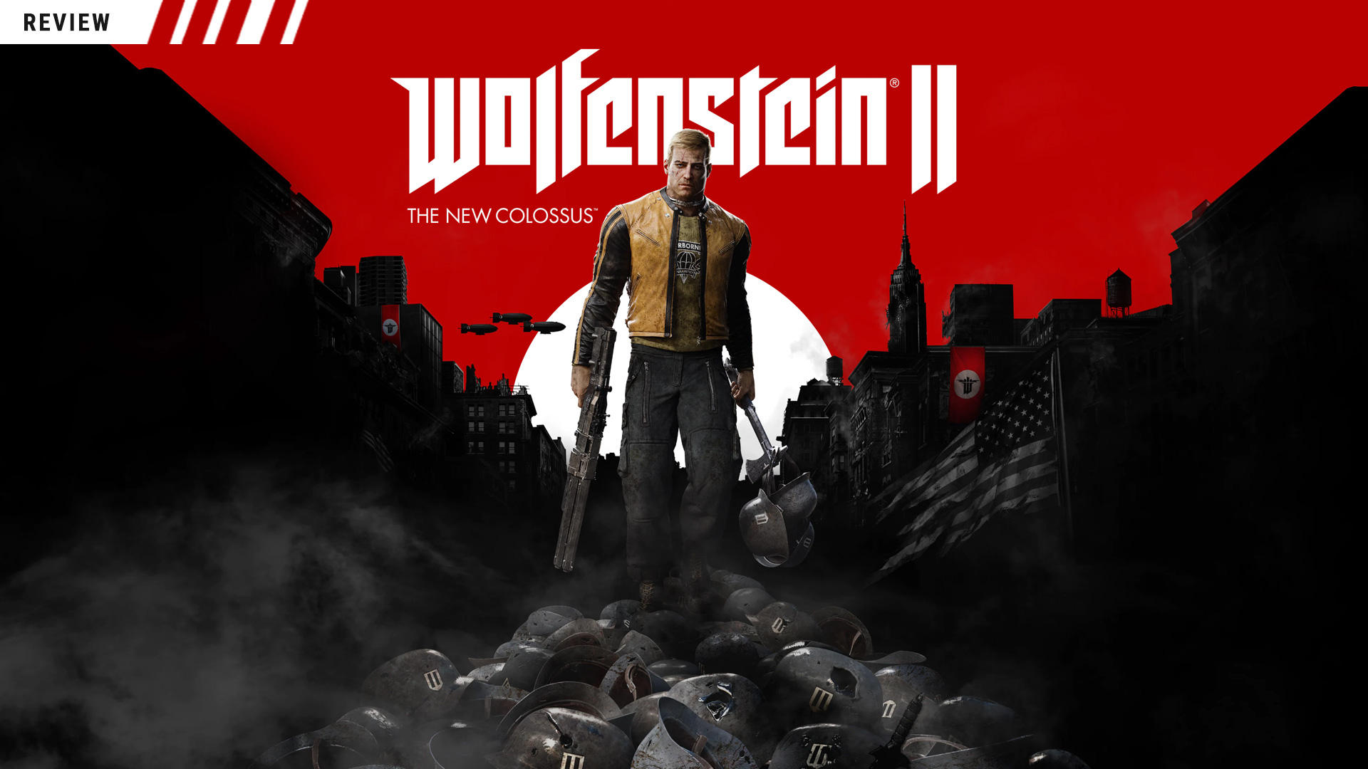Titelbild zu Wolfenstein II: The New Colossus von Machine Games und Bethesda