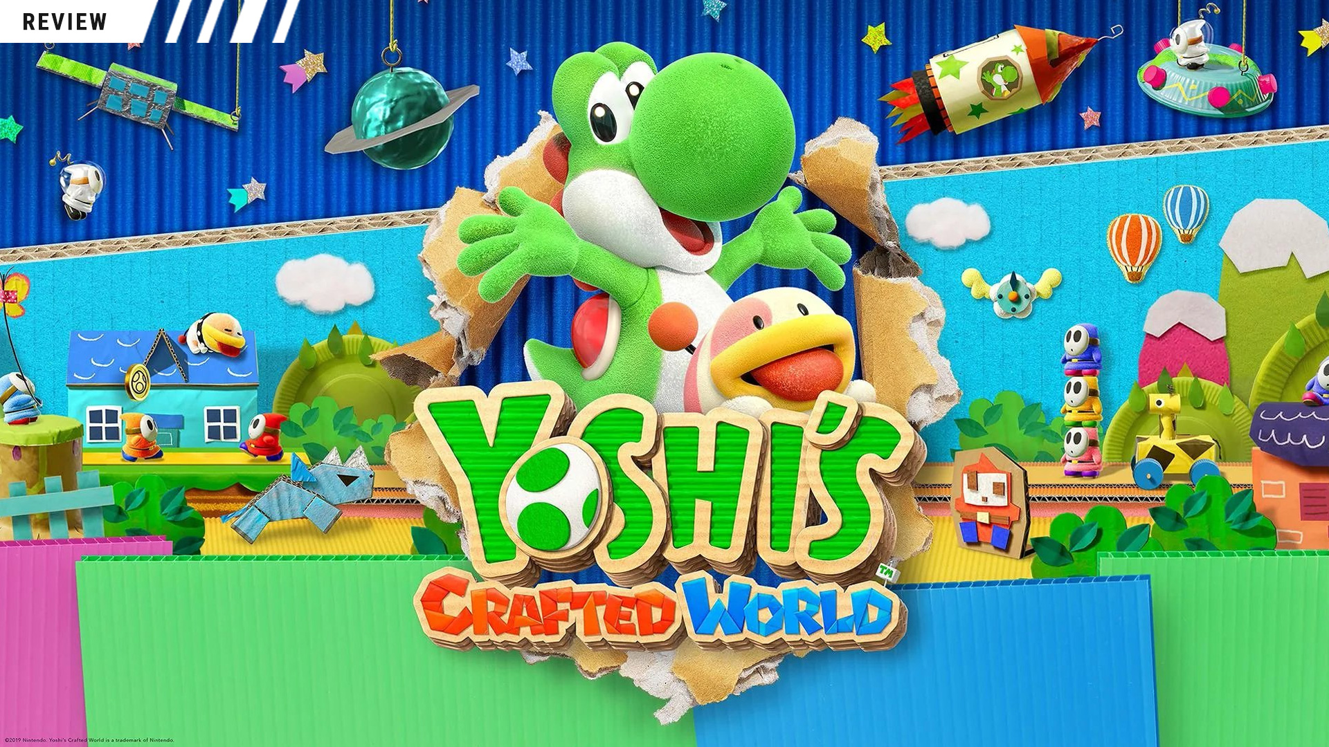 Titelbild zu Yoshi's Crafted World für Nintendo Switch