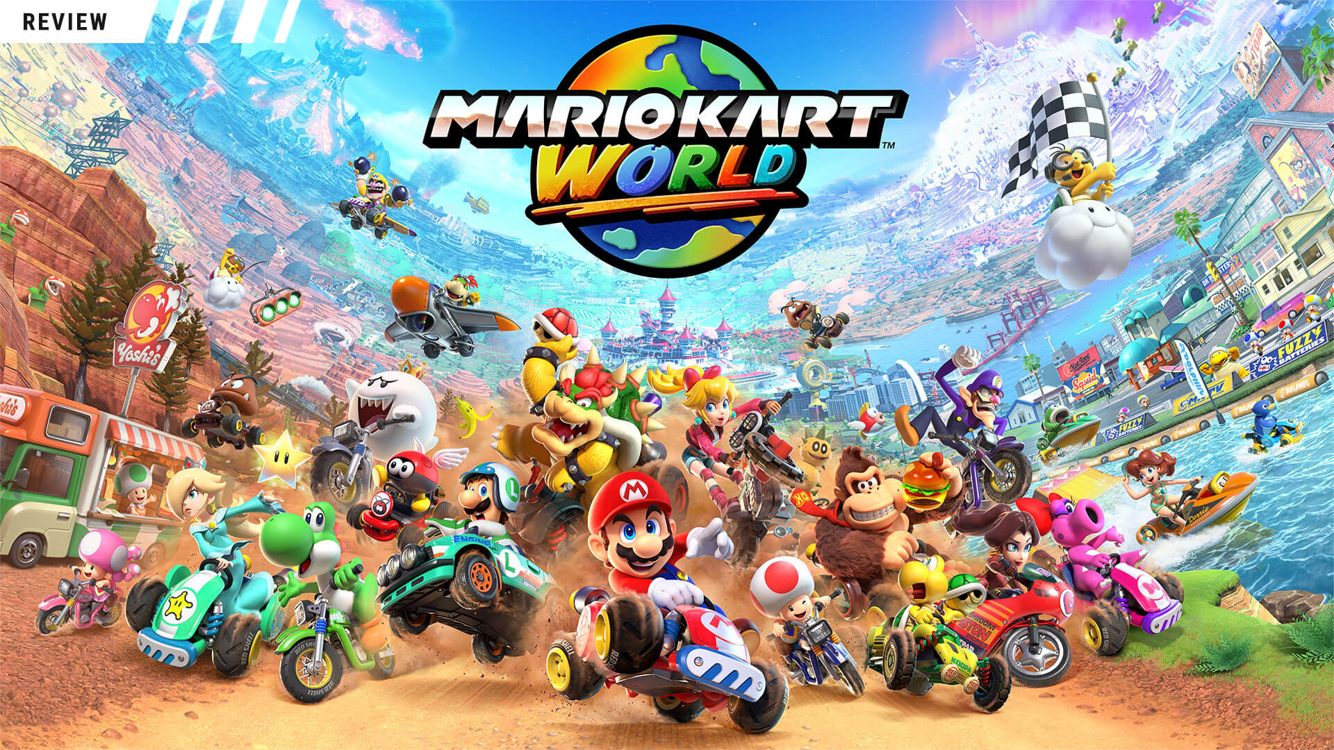 Titelbild zu Mario Kart World für Nintendo Switch 2
